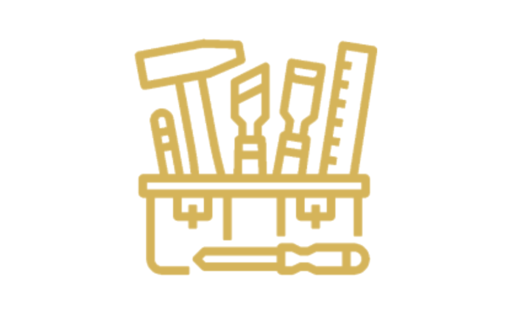 Icone sympbolisant le travail artisanal